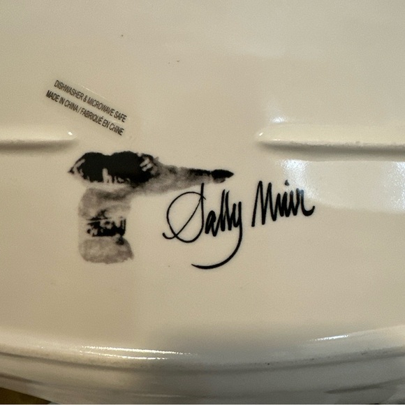 Anthropologie Sally Muir Dachshund Decorative Plate NWOT - Picture 4 of 11